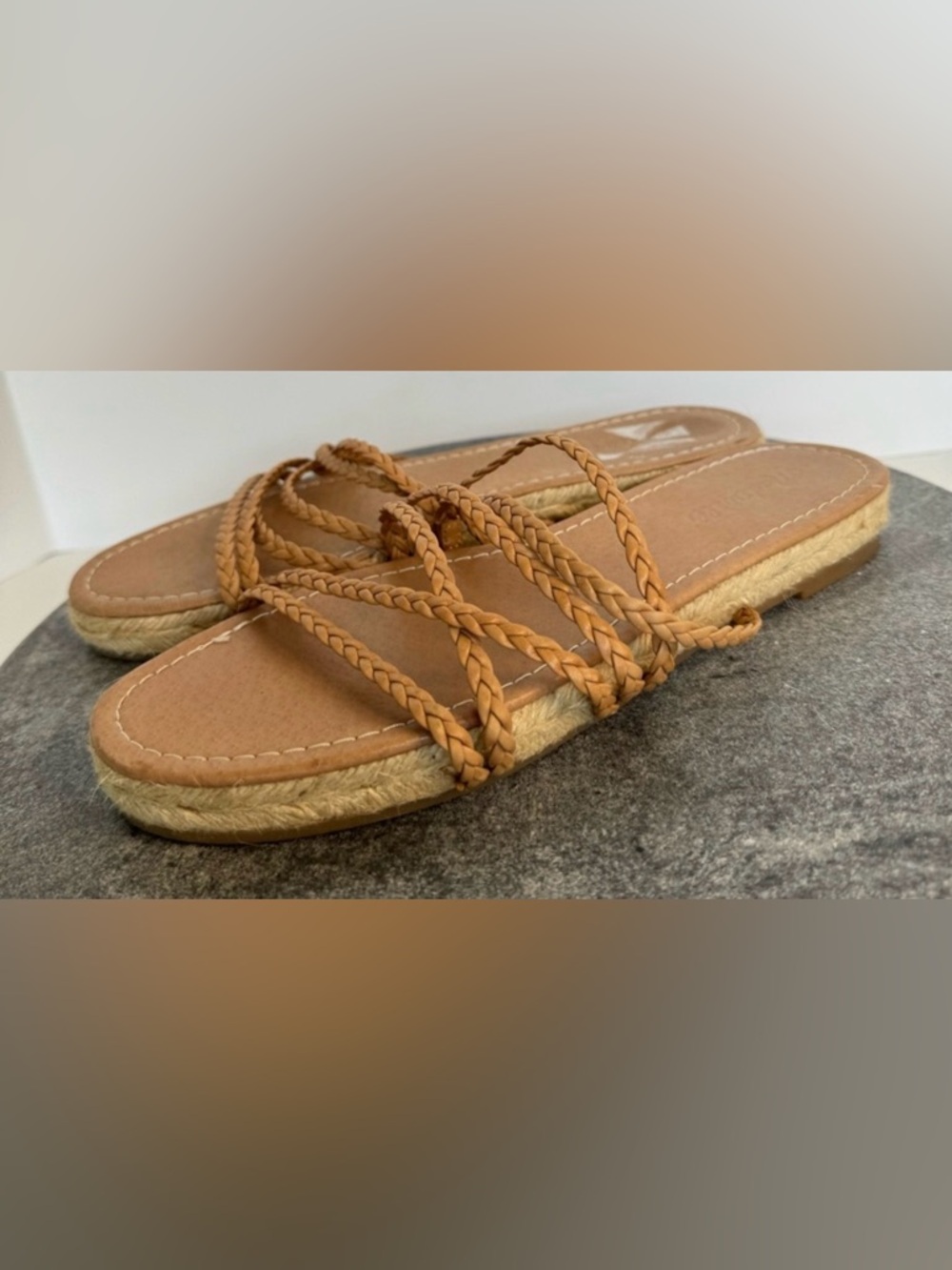 Madewell Leather Kathryn Espadrilles Sandals Shoes 7.5